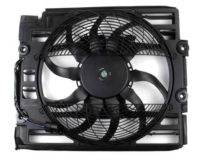 BMW Auxiliary Cooling Fan Assembly 64548380780 - Nissens 85421